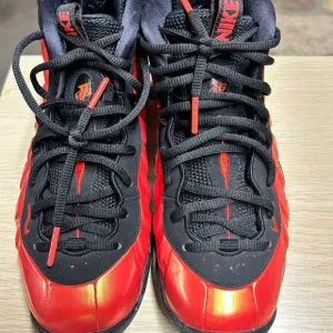 Kids Nike Air Foamposite One GS 'Habanero Red' Habanero Red/Black Retro