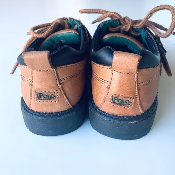 Kids Polo Ralph Lauren leather shoes