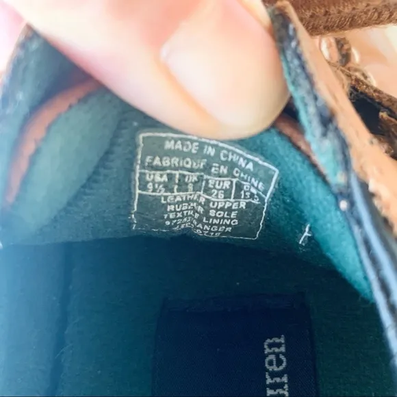 Kids Polo Ralph Lauren leather shoes