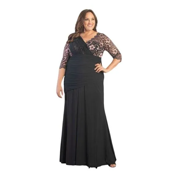 Kiyonna Soirée Plus Size Evening Gown Size 0X