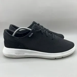 Kizik Madrid Eco Knit Sneakers Men Size 12 Black White Running Comfort Low Shoes