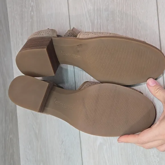 Koolaburra by Ugg Australia Women Ashlyn Leather Open Toe Heels Sandals shoes 9