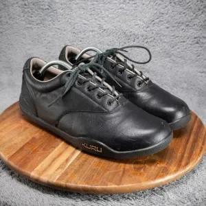 KURU Chicane Mens Black Size 12 Leather Comfort Trail Hiking Walking Shoes