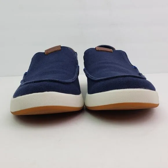 Kuru Pace Mens Size 7 Navy Blue Slip On Comfort Loafer Sneaker Shoes 10420270