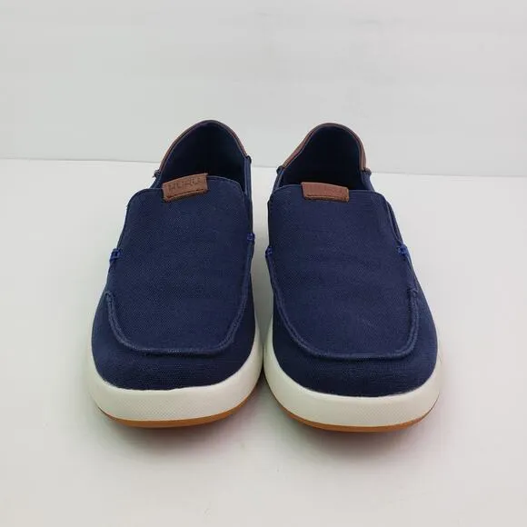 Kuru Pace Mens Size 7 Navy Blue Slip On Comfort Loafer Sneaker Shoes 10420270