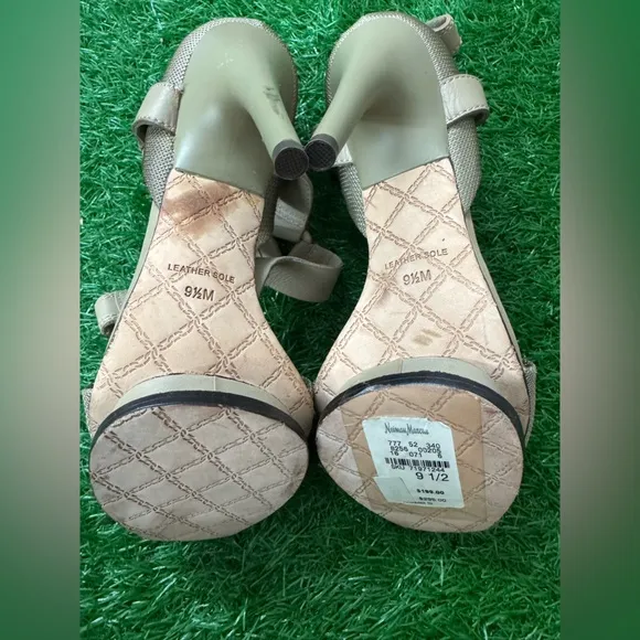 L.A.M.B Elegant Tan High Heels Size 9.5 M
