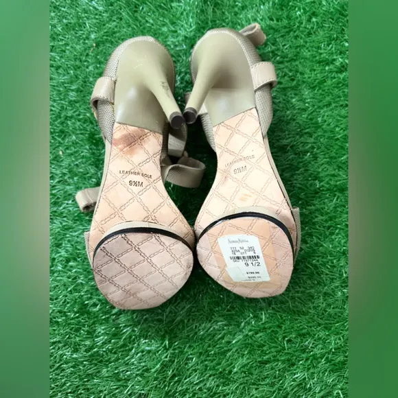 L.A.M.B Elegant Tan High Heels Size 9.5 M