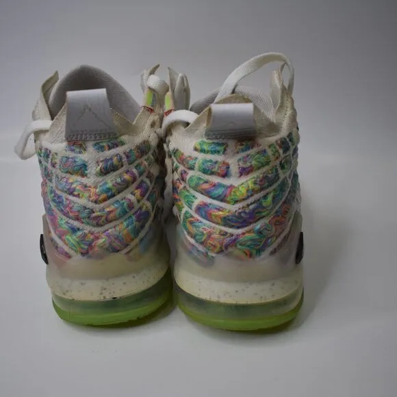 LeBron 17 XVII Air Command Shoes Nike Youth BQ5594-100 GS Size 5.5Y Women's 7  G