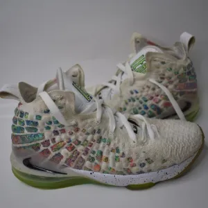 LeBron 17 XVII Air Command Shoes Nike Youth BQ5594-100 GS Size 5.5Y Women's 7  G