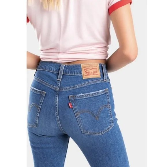 Levi's Wedgie Skinny High Rise Jeans