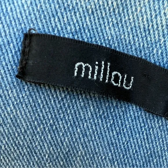 LF Millau Distressed Jean Jacket