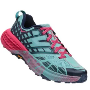 LHOKA one one speedgoat 2 Trail Running trekkinn green/pink/blue size 9.5