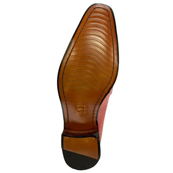 LIBERTYZENO Mens Manmade Leather  Oxford Dress Shoes