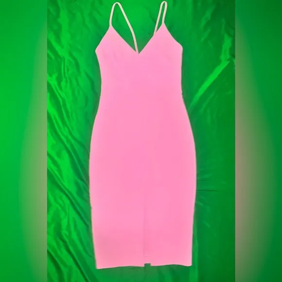 Likely Bubble Gum Pink Spaghetti Strap Mini Brooklyn Dress size 4
