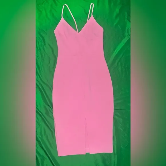 Likely Bubble Gum Pink Spaghetti Strap Mini Brooklyn Dress size 4
