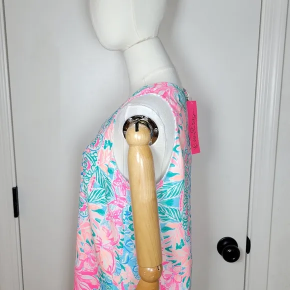 Lilly Pulitzer Kelby Street Shift Dress in Hot Tamale Size 4