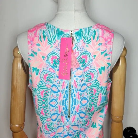Lilly Pulitzer Kelby Street Shift Dress in Hot Tamale Size 4