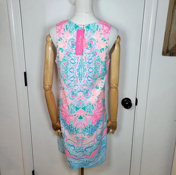 Lilly Pulitzer Kelby Street Shift Dress in Hot Tamale Size 4