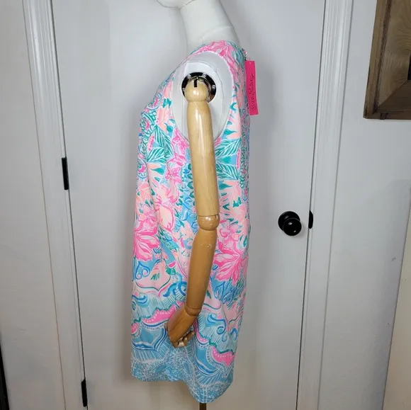 Lilly Pulitzer Kelby Street Shift Dress in Hot Tamale Size 4