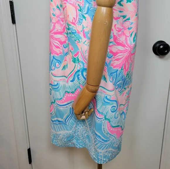 Lilly Pulitzer Kelby Street Shift Dress in Hot Tamale Size 4