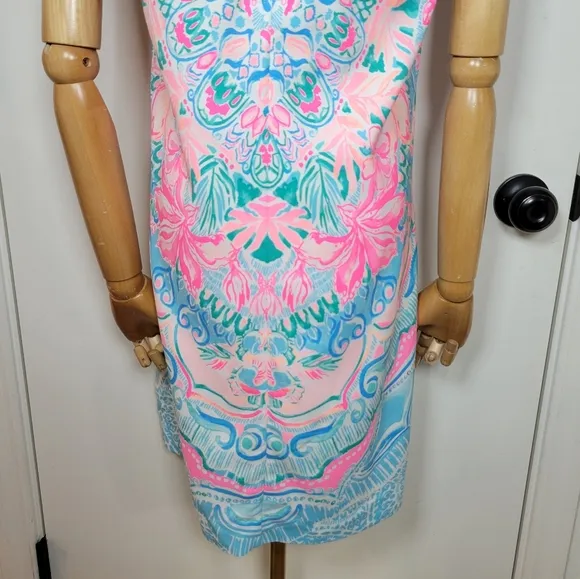 Lilly Pulitzer Kelby Street Shift Dress in Hot Tamale Size 4