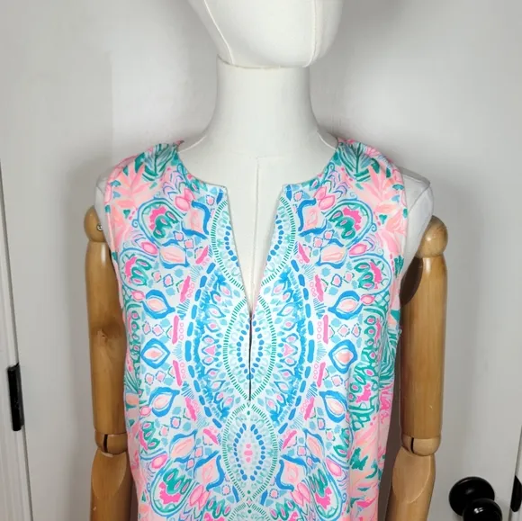Lilly Pulitzer Kelby Street Shift Dress in Hot Tamale Size 4