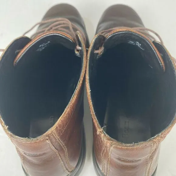 LL Bean TEK 2.5 Mens size 11.5 Waterproof Chukka Boots Brown Leather Ankle shoes