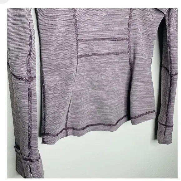 Lululemon Define Jacket Wee Are From Space Frosted Mulberry Black Currant Stripe