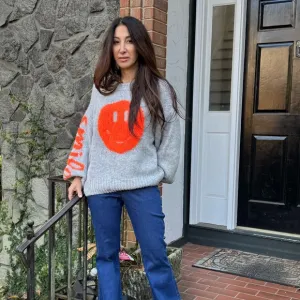 MADE IN ITALY OVERSIZED SMILE FABULOUS SWEATER