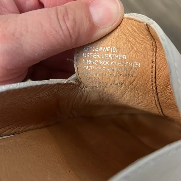 MADEWELL CORRINE LUGSOLE WOMENS CREAM LOAFER/MULES
