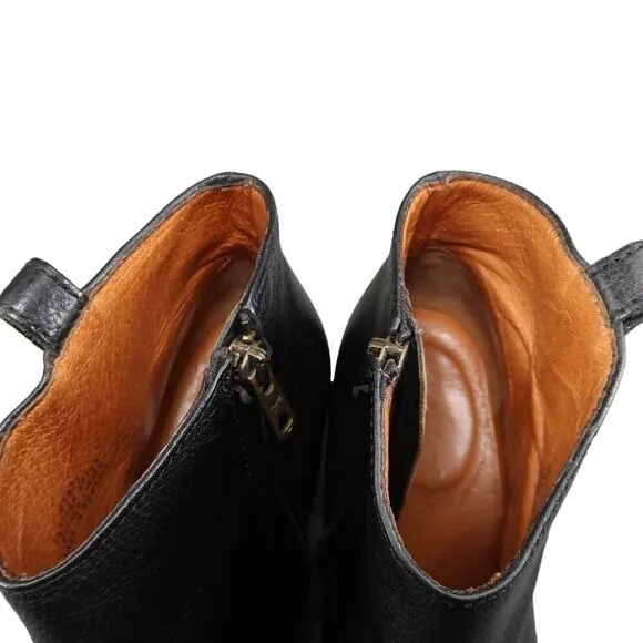 Madewell Shoes Womens 7 Bootie Fashion Classic Billie Boot Leather Stacked Heel