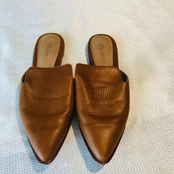 Madewell The Gemma Mule in Leather