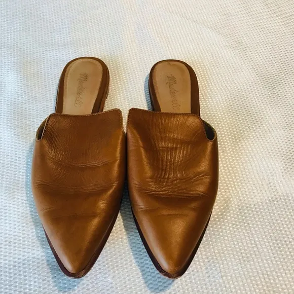 Madewell The Gemma Mule in Leather