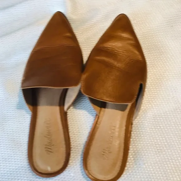 Madewell The Gemma Mule in Leather
