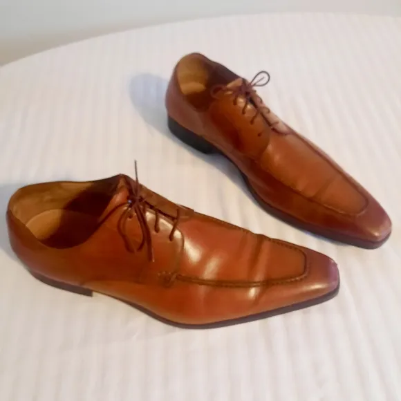 Magnanni Mens Lace Up Dress Shoes Size 14