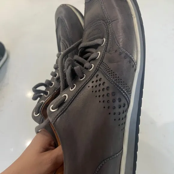 Magnanni Merino Pueblo Leather Fashion Sneaker Shoes SIZE US 11.5