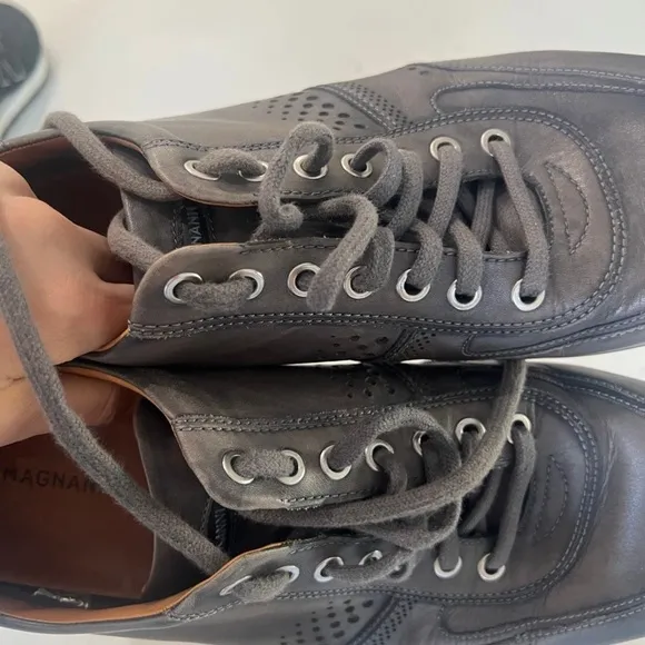 Magnanni Merino Pueblo Leather Fashion Sneaker Shoes SIZE US 11.5