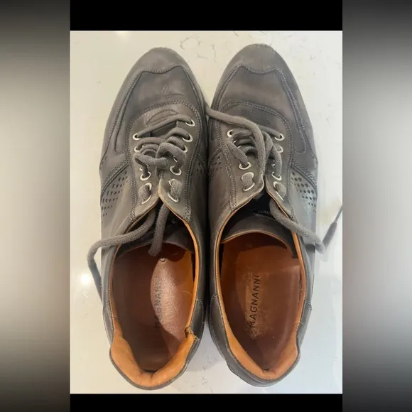 Magnanni Merino Pueblo Leather Fashion Sneaker Shoes SIZE US 11.5