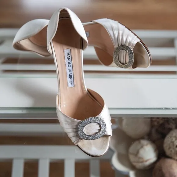 Manolo Blahnik Sedaraby D'Orsay Heels