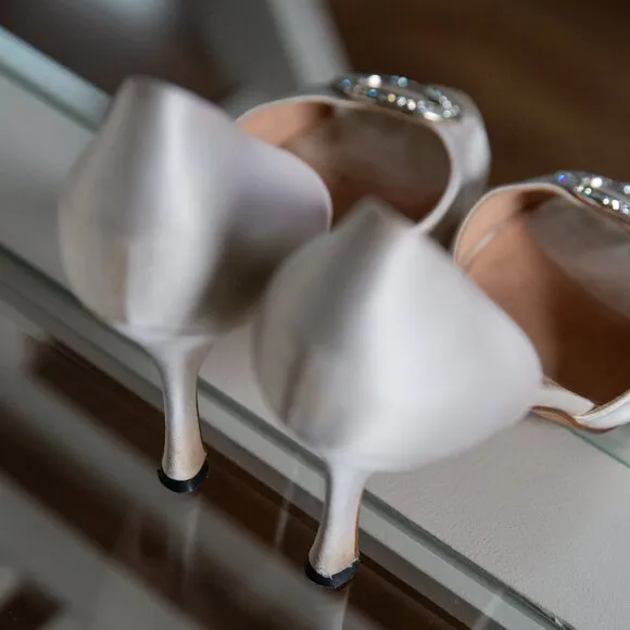 Manolo Blahnik Sedaraby D'Orsay Heels