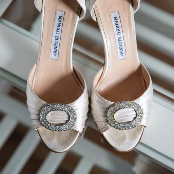 Manolo Blahnik Sedaraby D'Orsay Heels