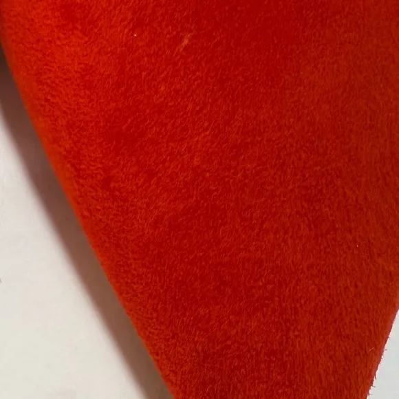 Marc Fisher Chic Red Suede Leather Block Heels Size 10M