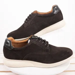 Massimo Dutti Brown Split Suede Leather oxfords