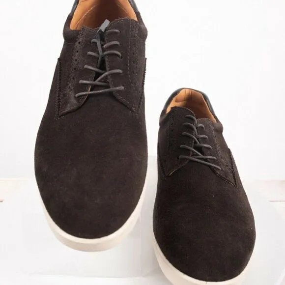 Massimo Dutti Brown Split Suede Leather oxfords