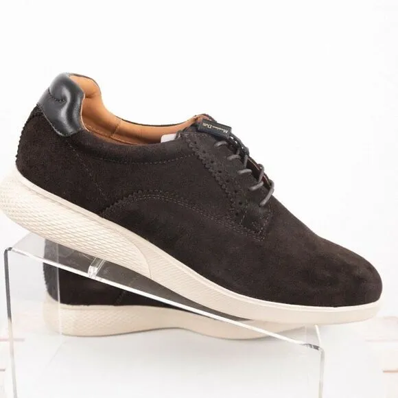 Massimo Dutti Brown Split Suede Leather oxfords