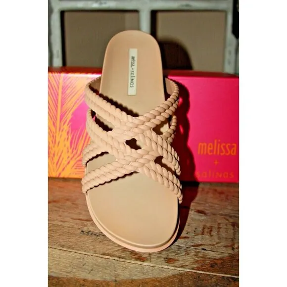 Melissa   Salinas Shoes Cosmic Women's 10 Rubberized Sandal - New