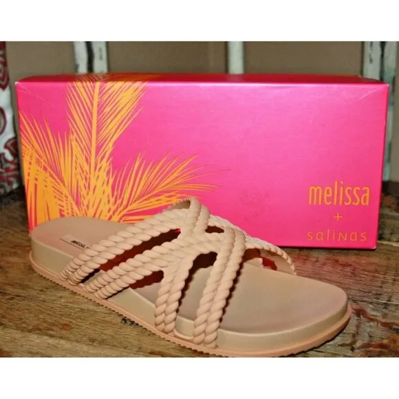 Melissa   Salinas Shoes Cosmic Women's 10 Rubberized Sandal - New
