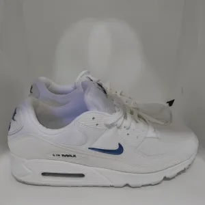 Men Nike Air Max 90 Shoes Sneakers / Jewel White Game Royal Black DV3503-100