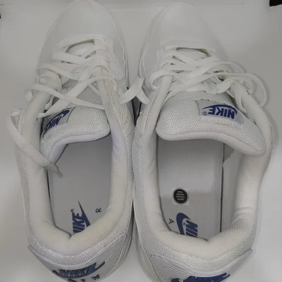Men Nike Air Max 90 Shoes Sneakers / Jewel White Game Royal Black DV3503-100