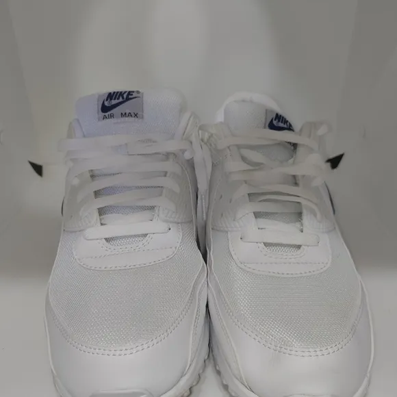 Men Nike Air Max 90 Shoes Sneakers / Jewel White Game Royal Black DV3503-100